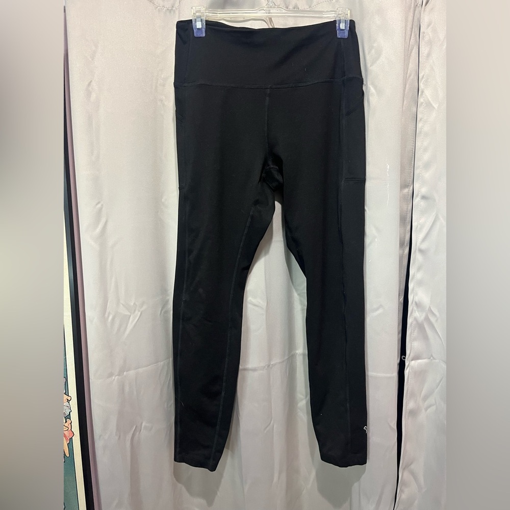 PINK Victoria's Secret Cozy Black Leggings